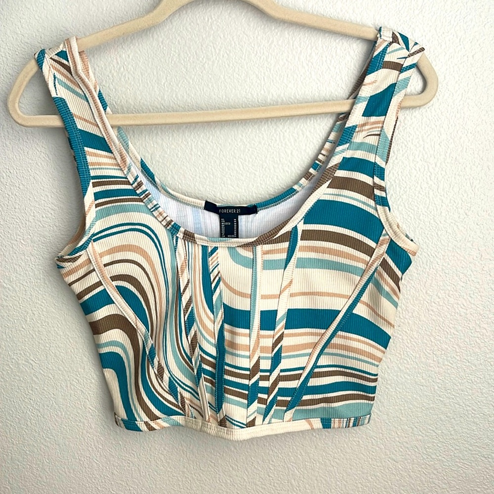 marbled cropped tank top from forever 21!!!!